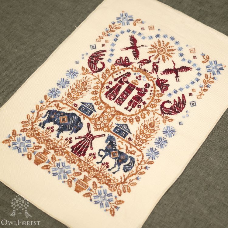 Схема для вышивания «Белорусские вырезанки»