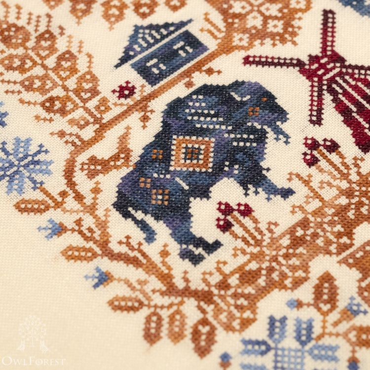 Схема для вышивания «Белорусские вырезанки»