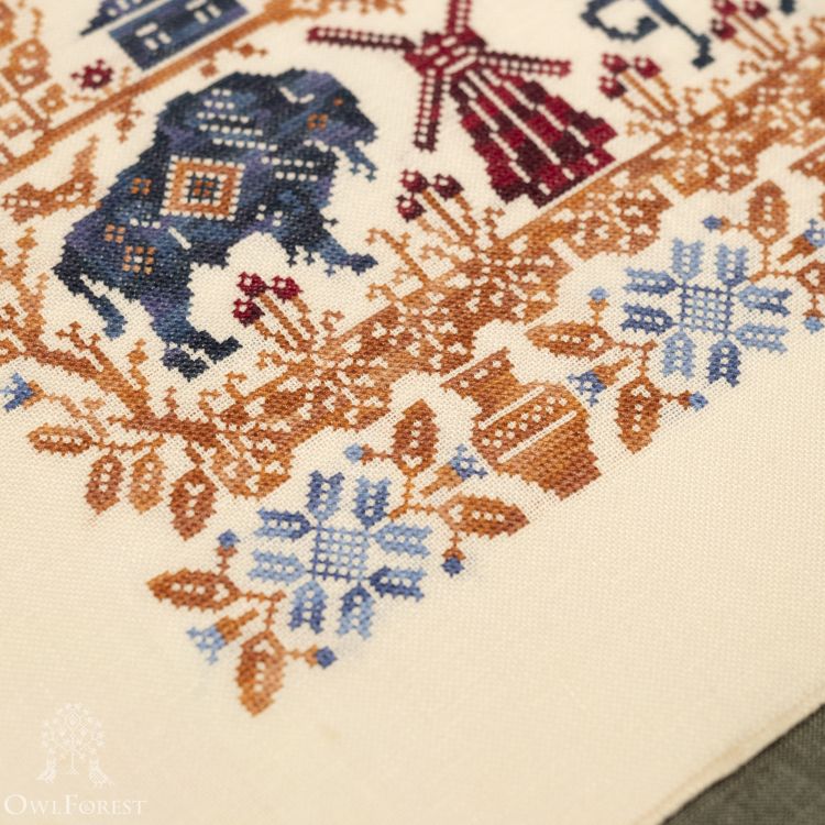 Схема для вышивания «Белорусские вырезанки»