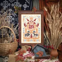 Схема для вышивания «Белорусские вырезанки»