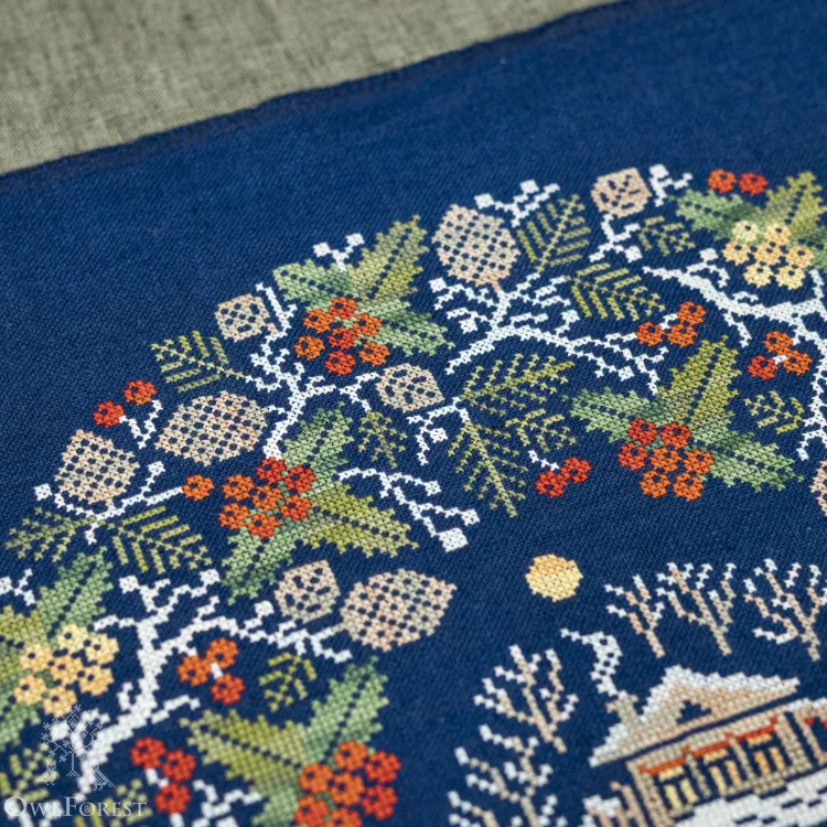 Набор для вышивания «Морозная ночь»