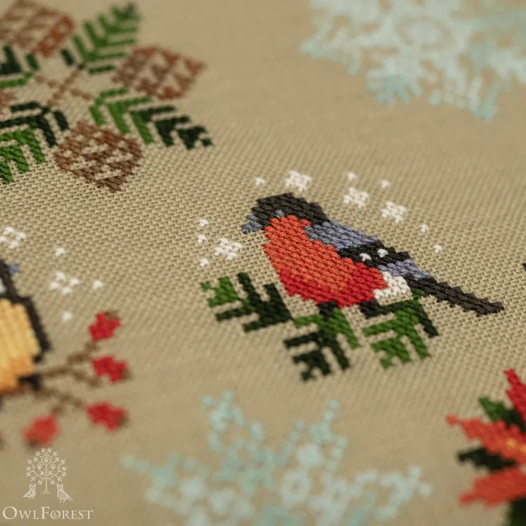 Электронная схема «Зимне-лесные схемы»