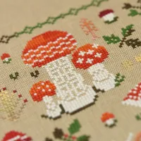 Схема для вышивания «Мухоморчики»