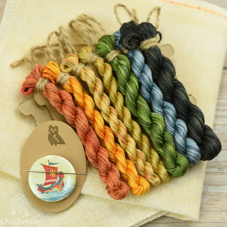 Набор для вышивания «Чудо-юдо-рыба-кит»