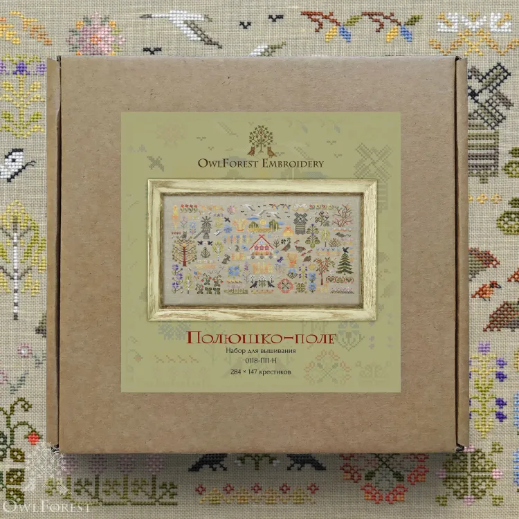 Набор для вышивания «Полюшко-поле»