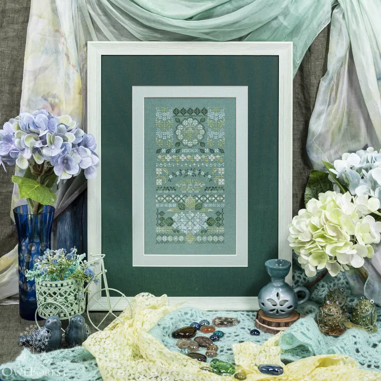 Электронная схема «Голубая гортензия»