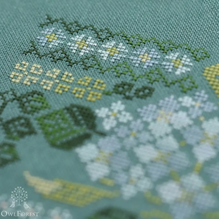 Электронная схема «Голубая гортензия»