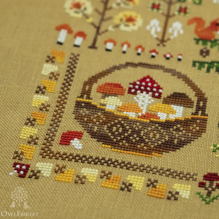 Схема для вышивания «Тихая охота»