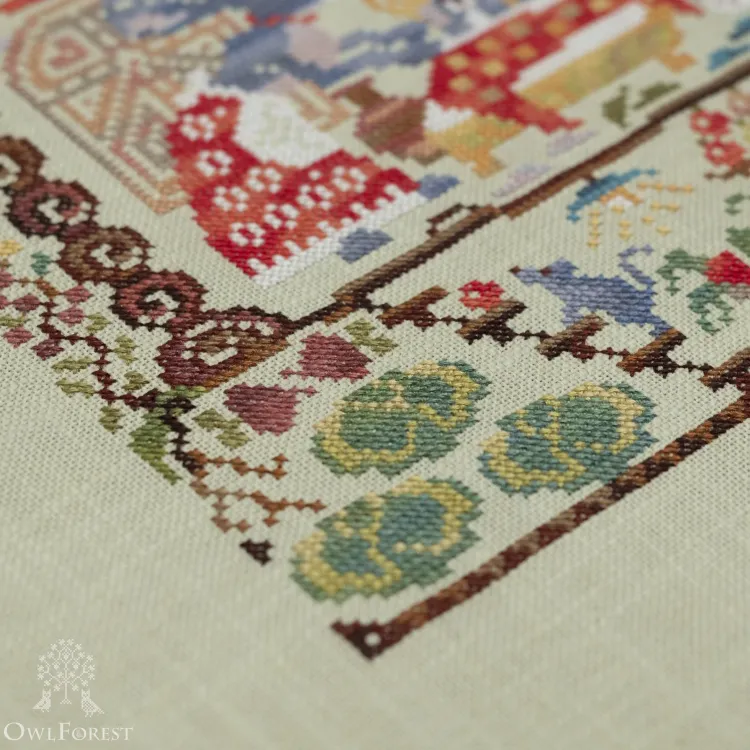 Электронная схема «Лесные домишки. Зайчатки» 