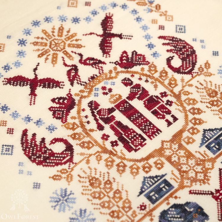 Электронная схема «Белорусские вырезанки»