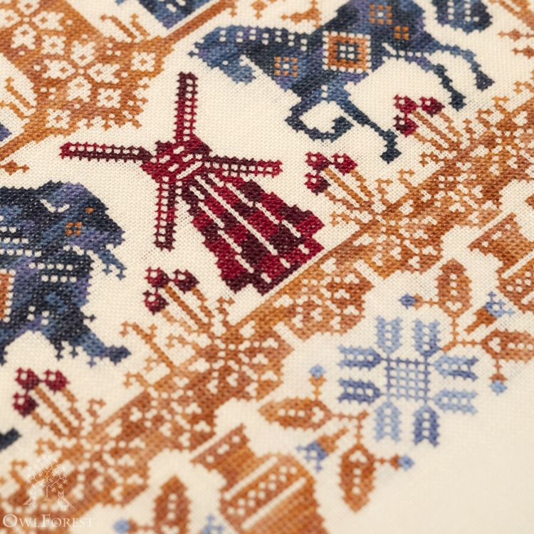 Электронная схема «Белорусские вырезанки»