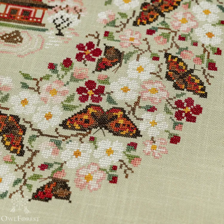 Схема для вышивания «Пора цветения»