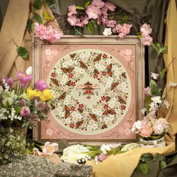 Схема для вышивания «Пора цветения»