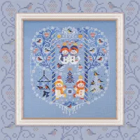 Электронная схема «Снежная прогулка»