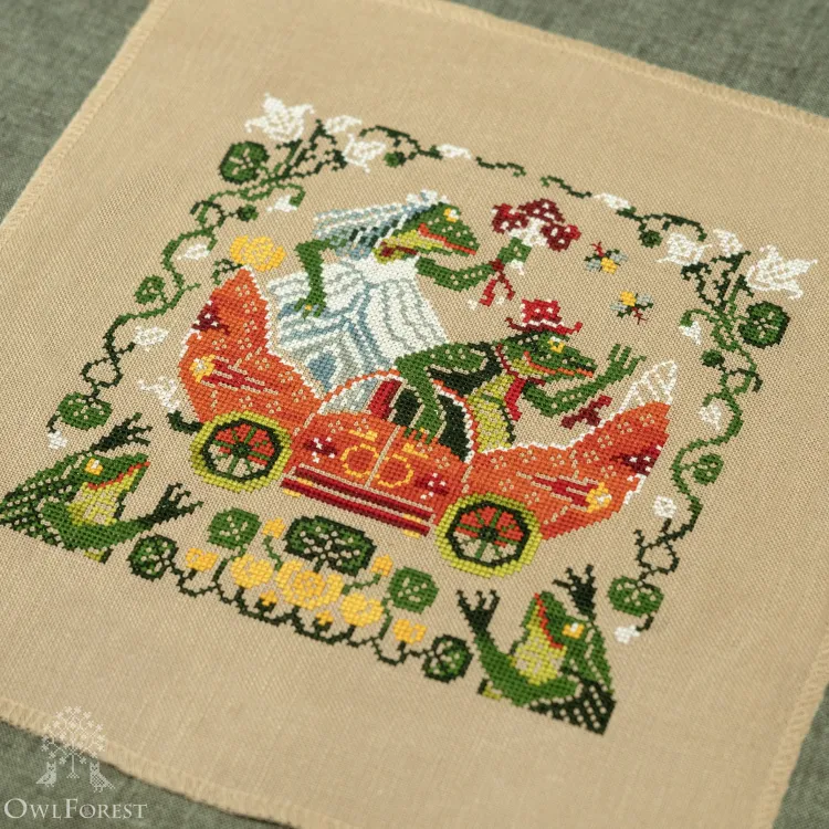 Набор для вышивания «Свадебный букет»