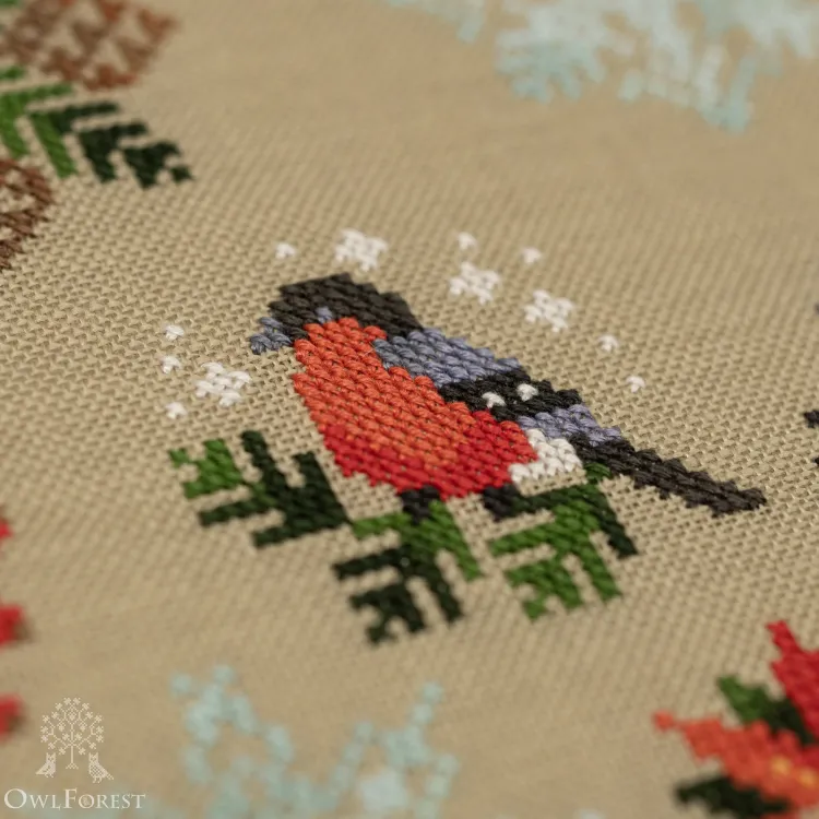 Открытки со схемами «Зимне-лесные схемы»