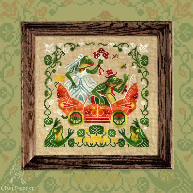 Схема для вышивания «Свадебный букет»