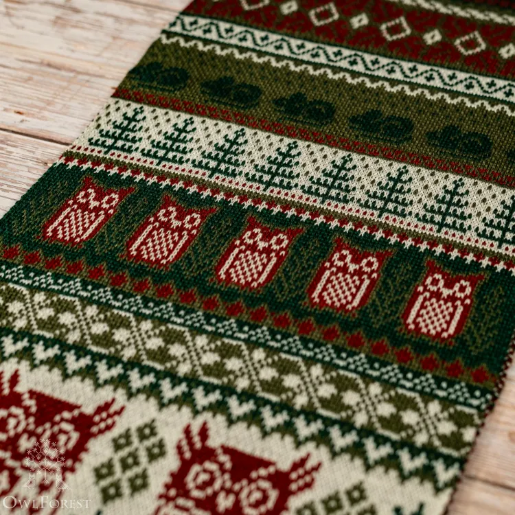 Кашне «Рыбные филины»