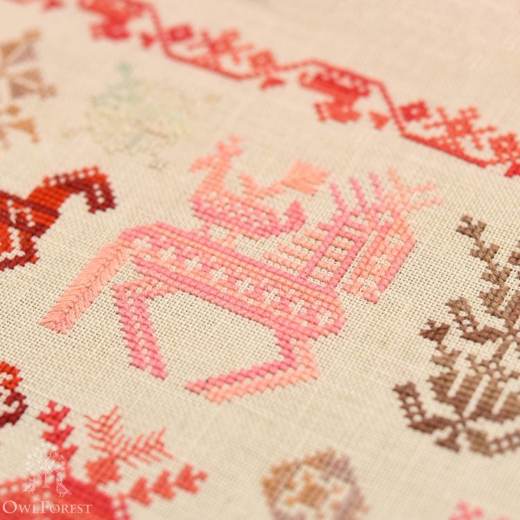 Схема для вышивания «Конь-огонь»