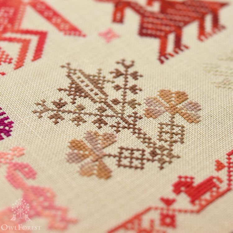 Схема для вышивания «Конь-огонь»