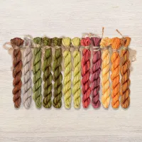 Набор ниток OwlForest для схемы «Щедрая осень» (ПНК) 