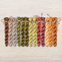 Набор ниток OwlForest для схемы «Щедрая осень» (ПНК) 