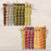 Набор ниток OwlForest для схемы «Щедрая осень» (ПНК) 