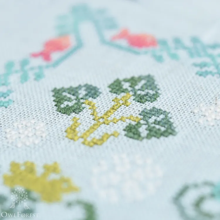 Схема для вышивания «Подводный сад»