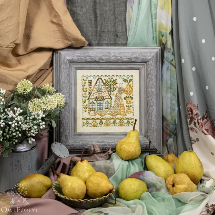Набор для вышивания «Улиточные домики. Груша» 