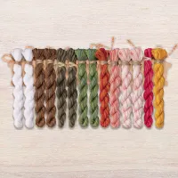 Набор ниток OwlForest для схемы «Пора цветения» (DMC)