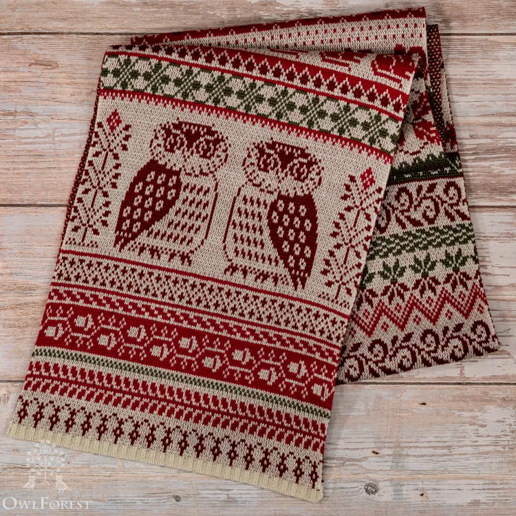 Кашне «Мохноногие сычи»