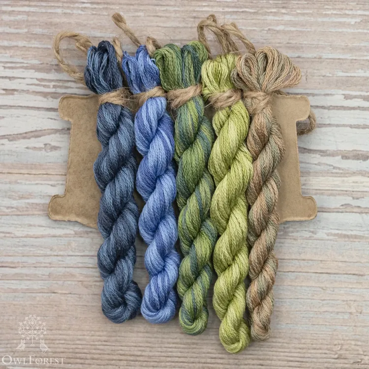 Набор для вышивания «Черничное лето» 