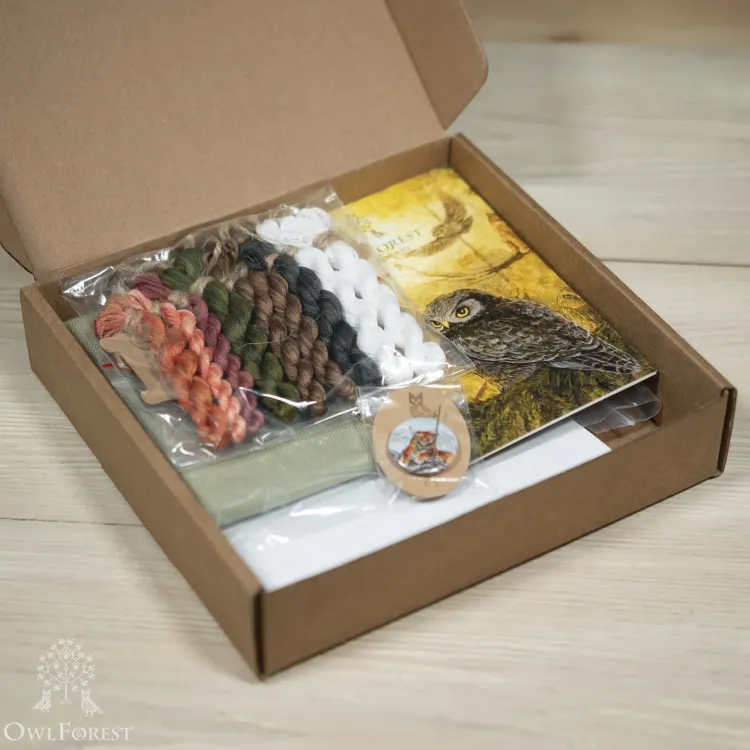 Набор для вышивания «Ягодные тигры»