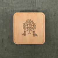 Перфорированная шкатулка «Совы под дубом»