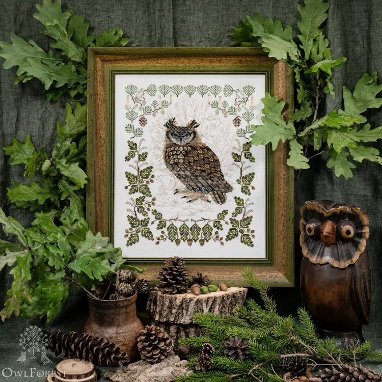 Набор для вышивания «Сибирский филин» 