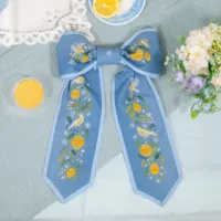 Схема для вышивания «Бант Лимонный»