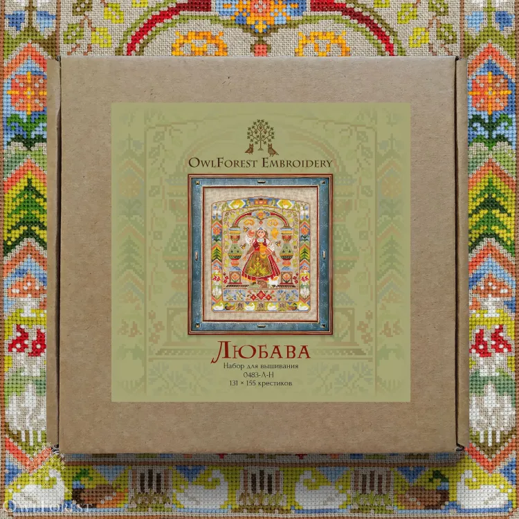 Набор для вышивания «Любава» 