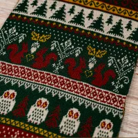 Кашне «Лесные совы»