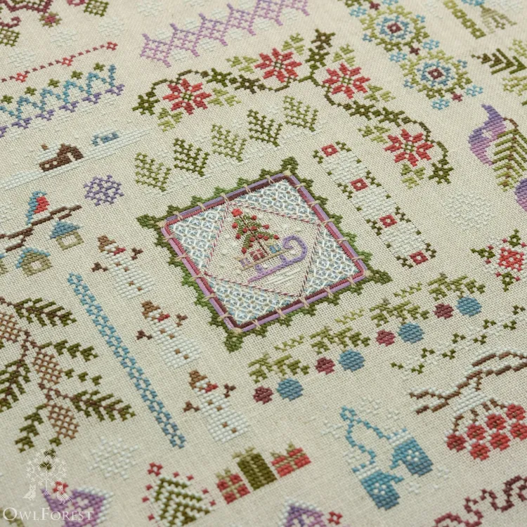 Схема для вышивания «Зимушка-зима»