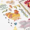 Набор для вышивания «Куриное подворье» 