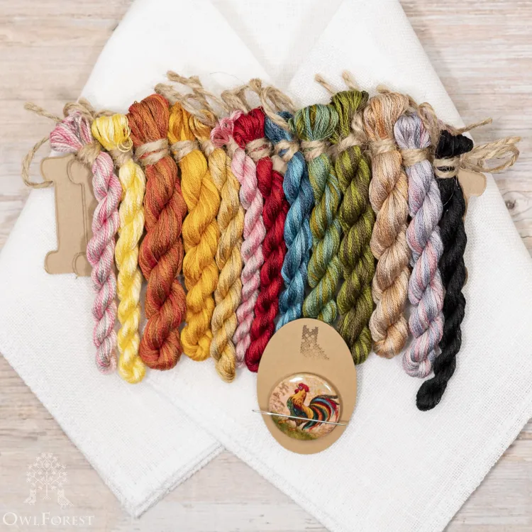 Набор для вышивания «Куриное подворье» 