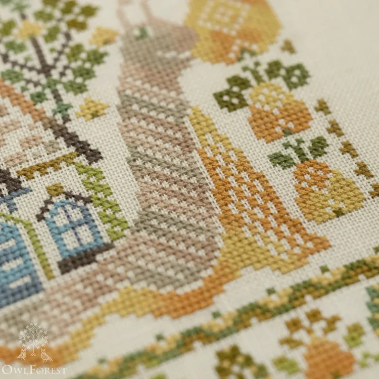 Электронная схема «Улиточные домики. Груша»