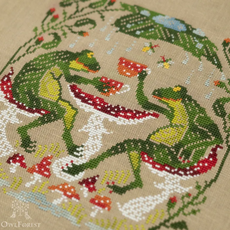 Набор для вышивания «Кафе «Мухомор» 