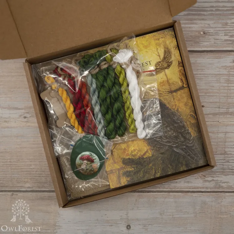 Набор для вышивания «Кафе «Мухомор» 