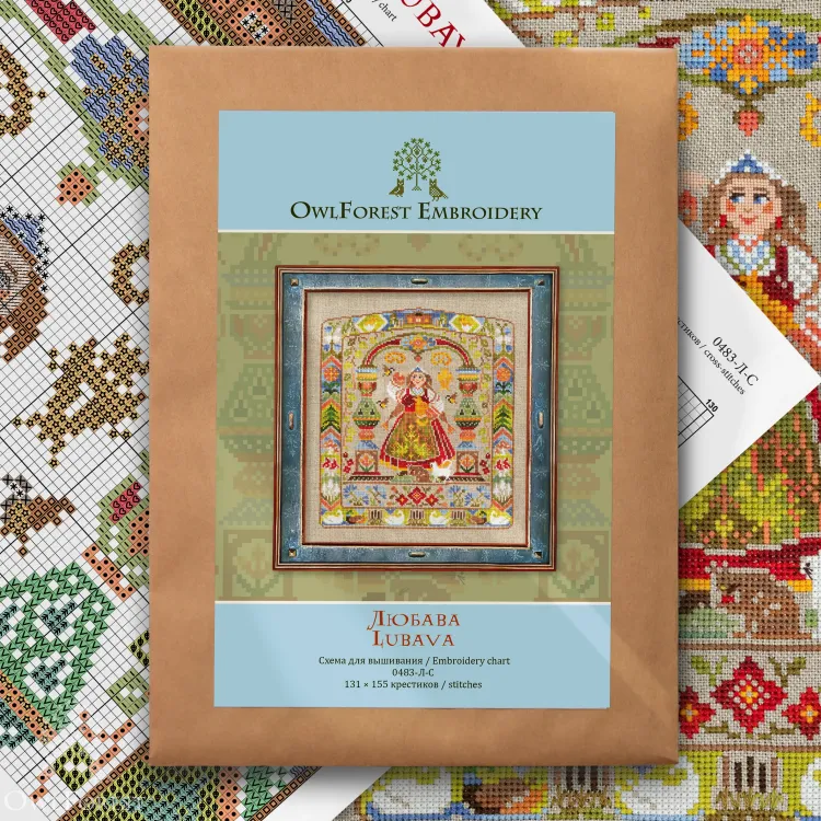 Схема для вышивания «Любава»