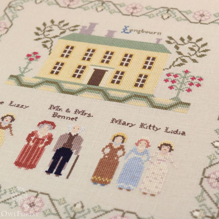 Электронная схема «Гордость и предубеждение. Лонгборн»