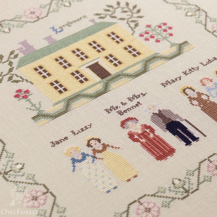 Электронная схема «Гордость и предубеждение. Лонгборн»