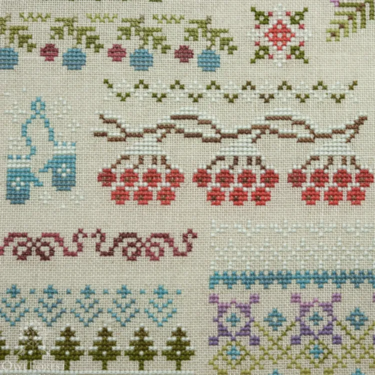 Электронная схема «Зимушка-зима»