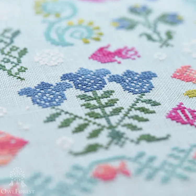 Электронная схема «Подводный сад»