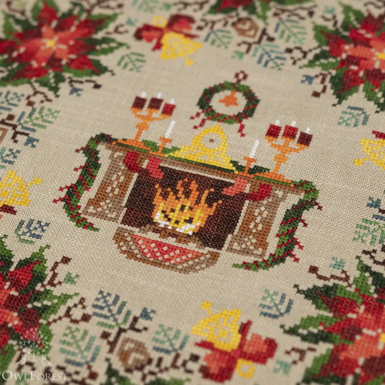 Схема для вышивания «Праздничный вечер»
